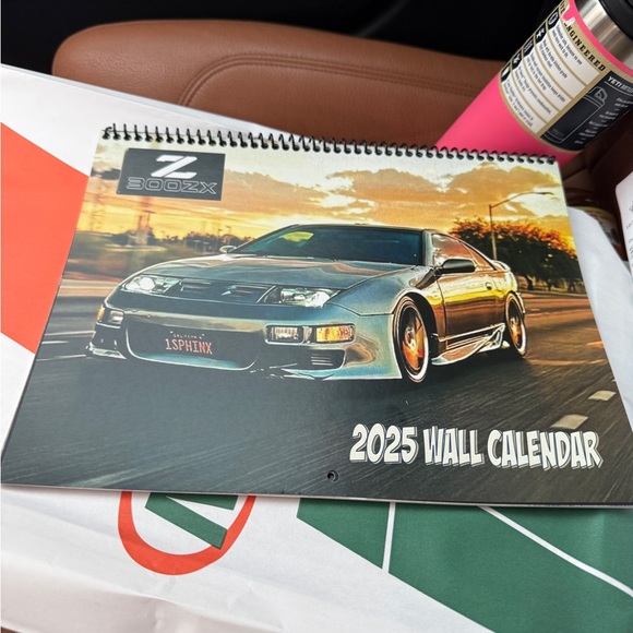 2025 Nissan 300ZX Z32 Wall Calendar - Picture 8 of 8